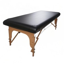 Massage Table Cover Protector Vinyl Leather Spa Bed Covers - Fits Beds 28-32" Wi