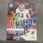 2025 Donruss Optic Ray Lewis Black Pandora (RAW)