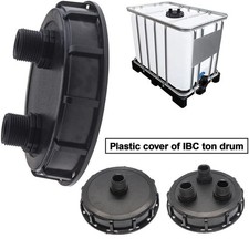 IBC Vented Lid DN150 163mm with 1 Inch Male Thread for Tank Connection