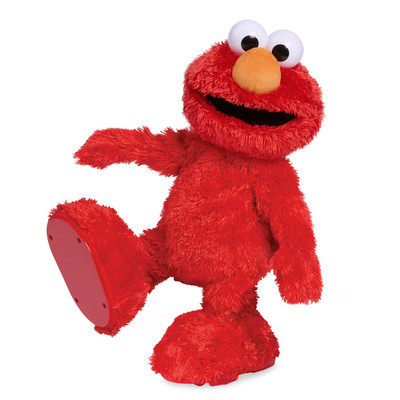 Sesame Street Hokey Pokey Elmo Plush with Music, 14-inch Bilingual Plush
