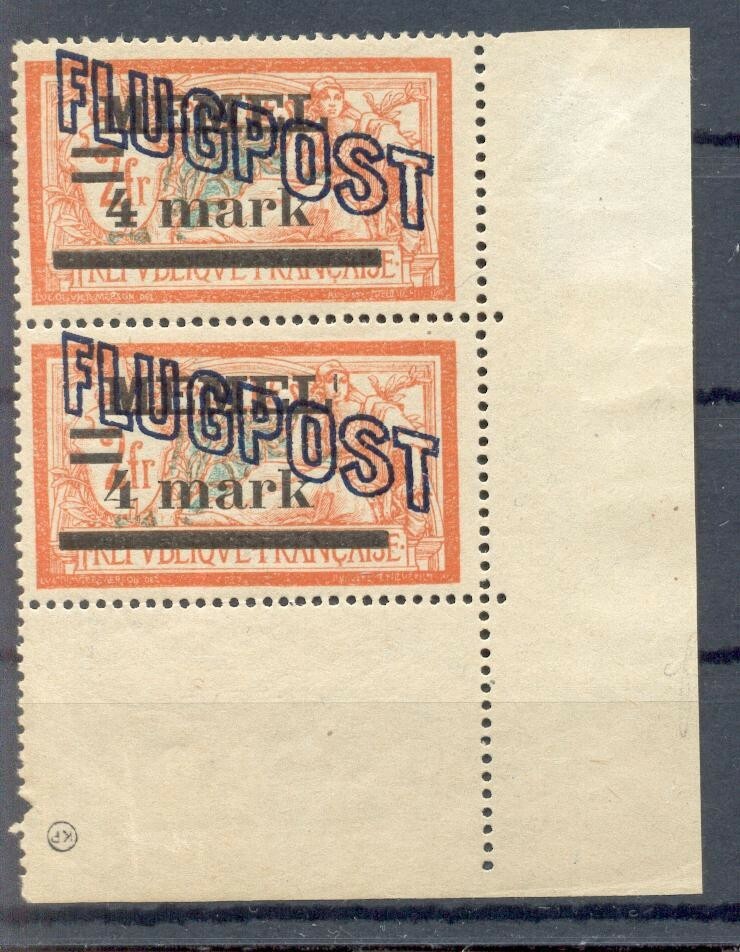Memel 46Ia MNH Postfrisch 300EUR (D9267