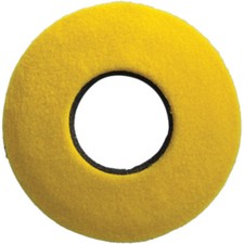 Bluestar Extra Small Round Yellow Fleece Eyepiece Eye Cushion Viewfinder 2010