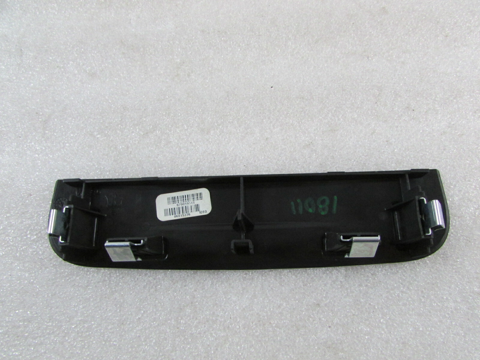 Maserati Ghibli, Rear Switch Tunnel Trim, Used, P/N 670019548