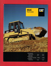 CATERPILLAR CAT 953C TRACK LOADER 16 PAGE BROCHURE 01/96