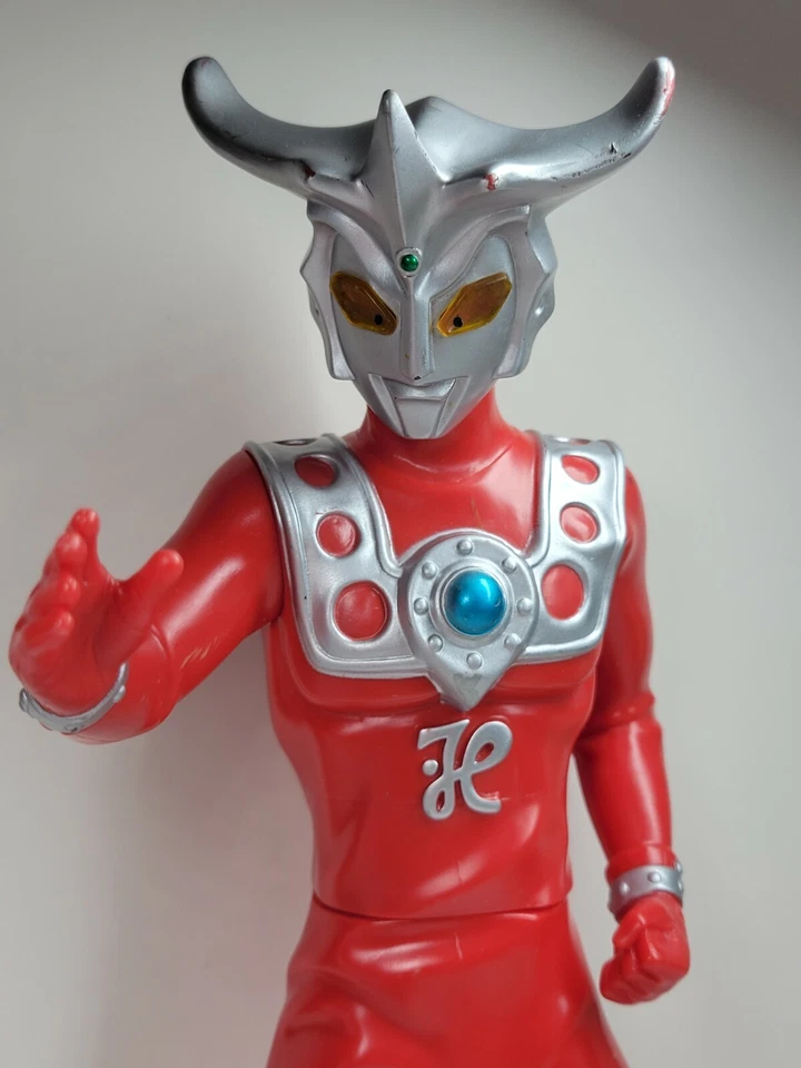 Figura de héroe Ultraman Leo 2008 Banpresto GRANDE 11" RARA, NO A LA VENTA, ¡VENDE EN EE. UU.! Foto 4 de 4