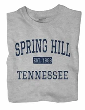 Spring Hill Tennessee TN T-Shirt EST