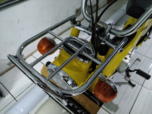 Honda ST90 Migthy DAX Rear Luggage Rack Chrome May Fit For CT70 ST70 ST50