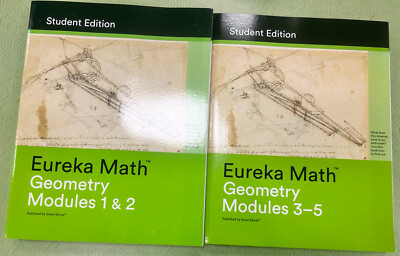 Eureka Math Geometry Student Edition Modules 1-5 | eBay