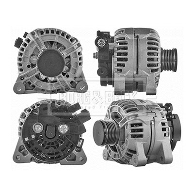 BORG & BECK Alternator BBA2456 FOR C5 Expert C8 Scudo Dispatch Partner C3 307 Be