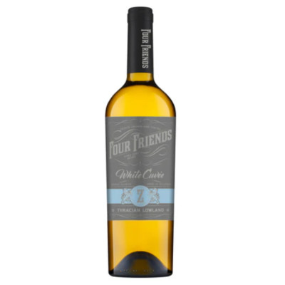 Four Friends White Cuvee Single Vineyard 0,75l Thrakiatal Bulgarien Weißwein