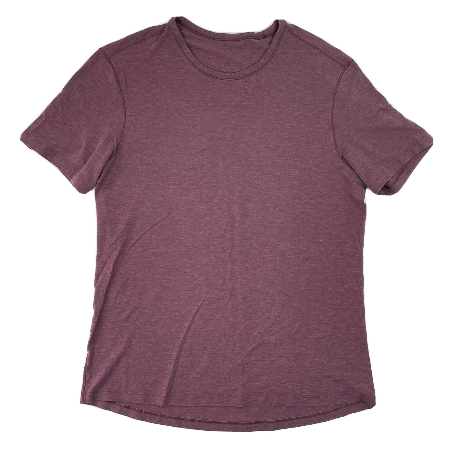 Lululemon 5 Year Basic Short Sleeve Burgundy Shir… - image 1