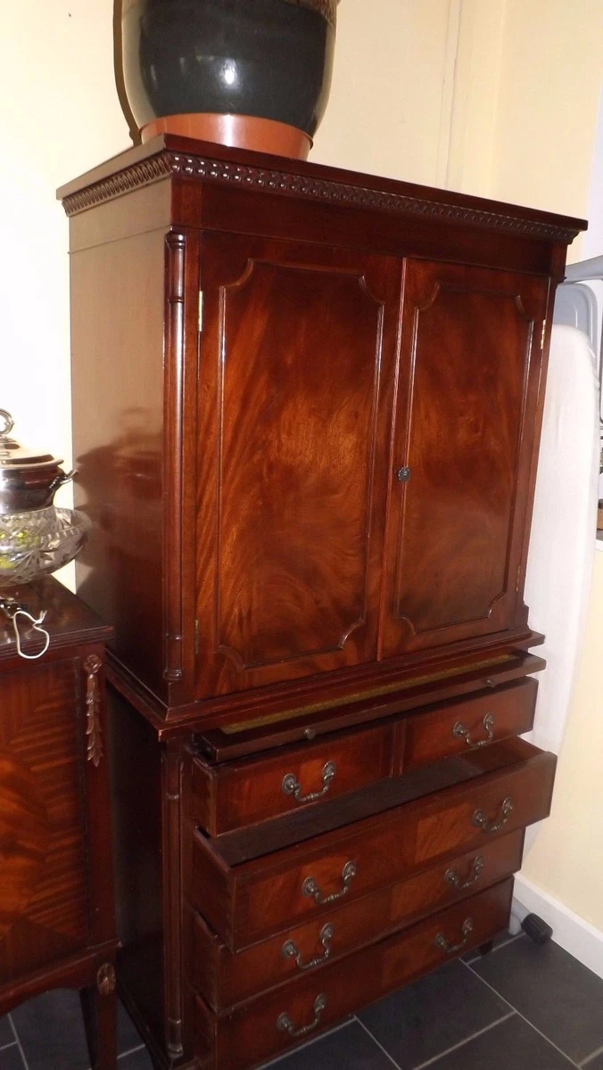 Tall on sale linen chest