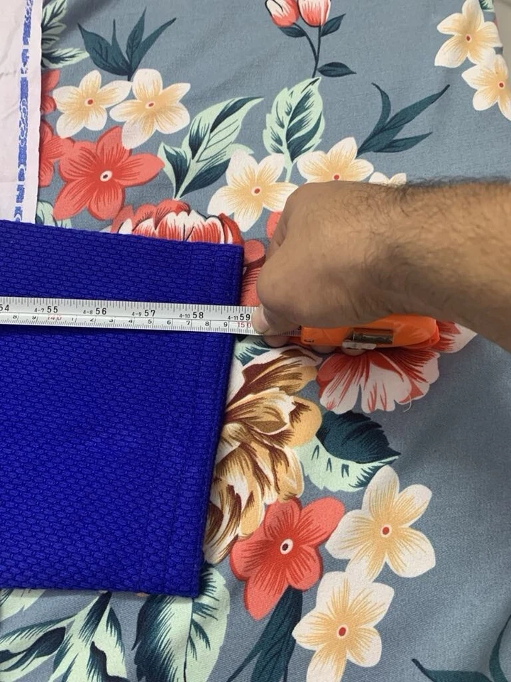 Uniforme Kimono Mizuno Judo Gi Azul 750gsm Con 100% Algodón Talla 165cm Foto 4 de 4