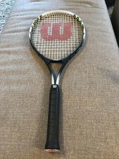 Wilson Impact Oversized soft shock L3 4 3/8" grip tennis racket with case