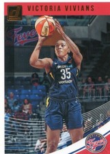 2019 Panini Donruss WNBA Base Card #33 Victoria Vivians - Indiana Fever