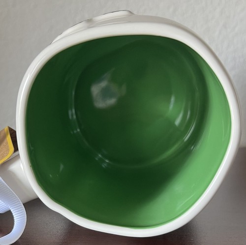 Peanuts x Rae Dunn Snoopy TEE TIME Golf 18 oz Ceramic Double Sided Mug NWT - Picture 3 of 4
