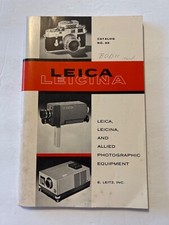 Vintage 1961 LEICA LEICINA CATALOG NO. 36 -- Cameras, Lenses, Accessories