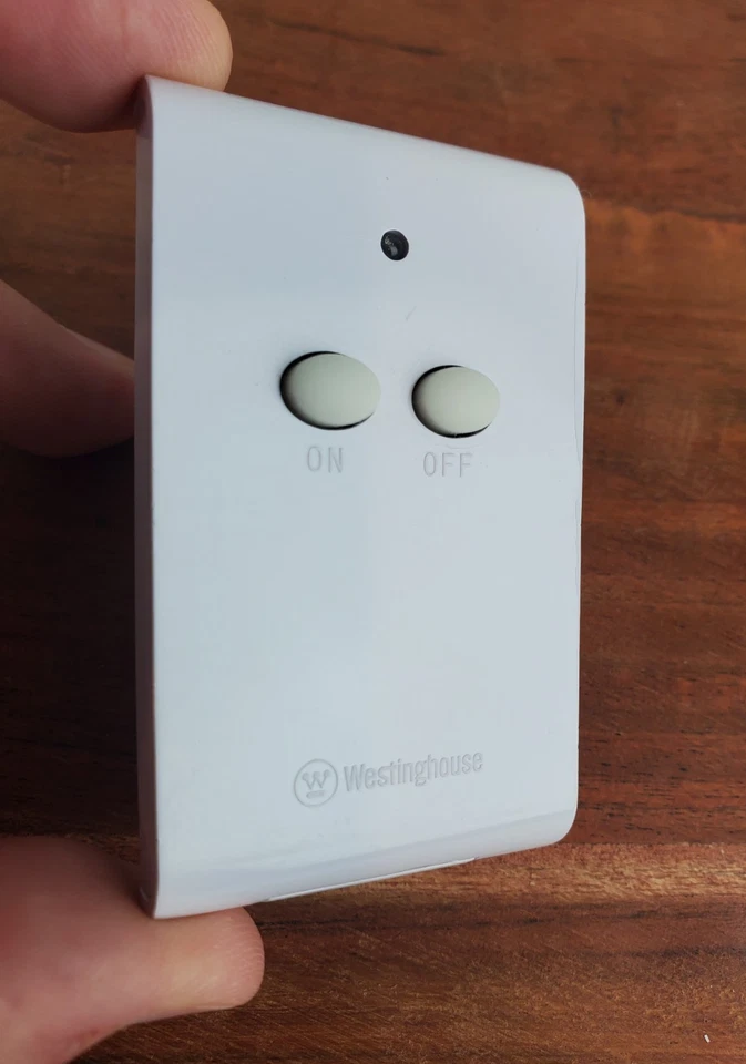 OEM Genuine WESTINGHOUSE #TK207  Power Outlet  Remote Control Only - TESTED - Image 2 of 3