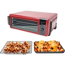 Ninja SP101 Foodi 8-in-1 Digital Air Fry, Large Toaster Oven Keep Warm - Red