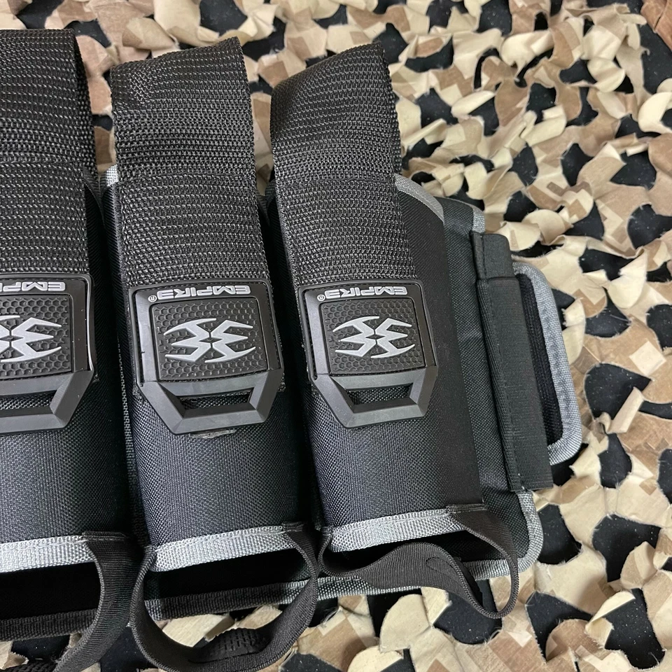 NEW Empire Omega 4 Pod Paintball Harness - Black/Grey - Image 4 of 4