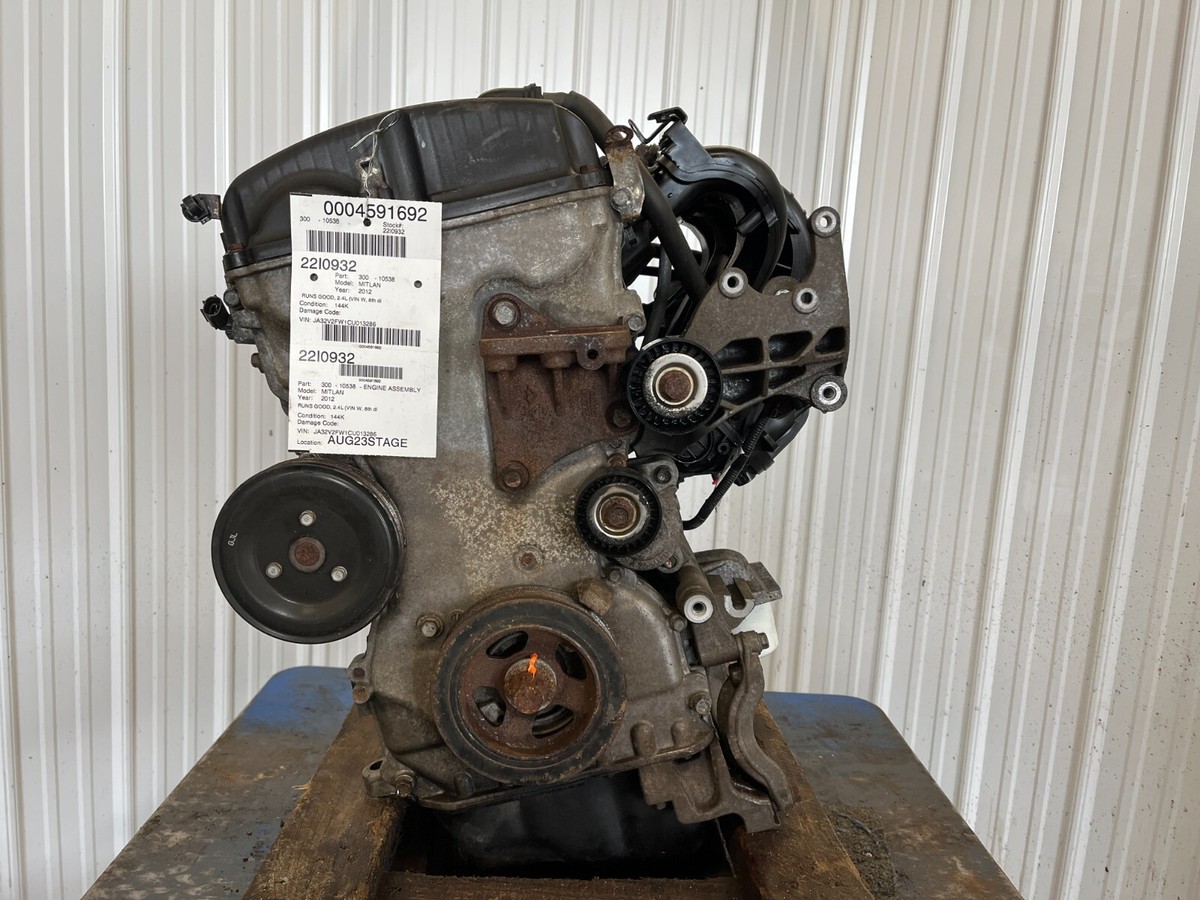 11-17 MITSUBISHI LANCER ENGINE MOTOR 2.4 NO CORE CHARGE