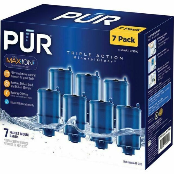 PUR RF9999 MineralClear Replacement Water Filter 7 Piece for sale