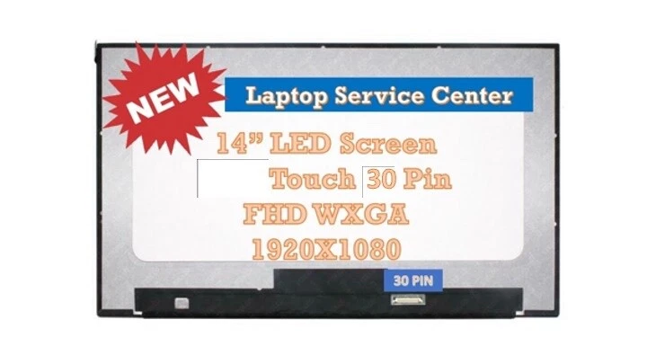 Pantalla táctil LCD FHD para Lenovo R140NW4D R0 HW:1.2 5D10V82371 SD10Q67051 Foto 3 de 3