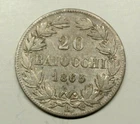PIUS IX 20 BAIOCCHI 1865 R  ( 6/5 ?? )