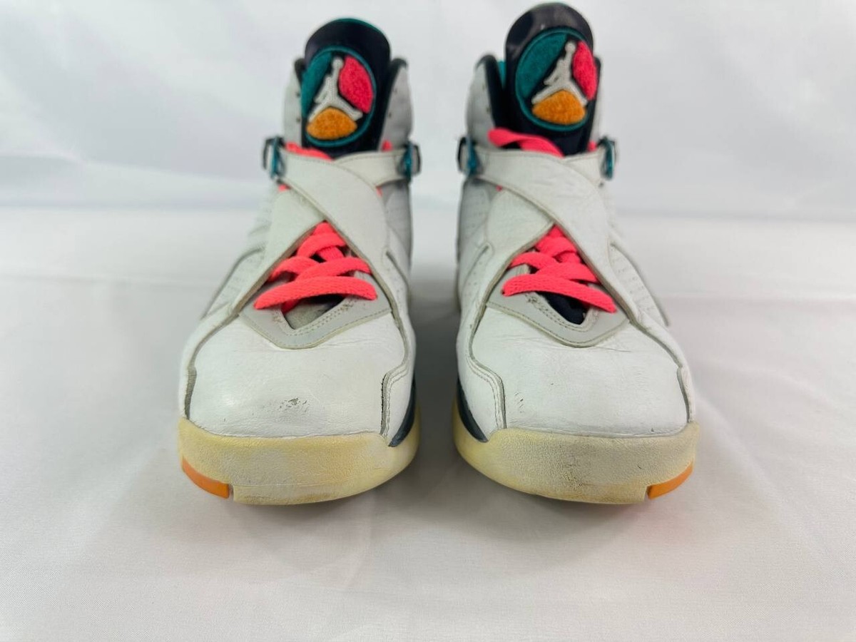 Nike Air Jordan 8 VIII Retro South Beach White Green 305381-113