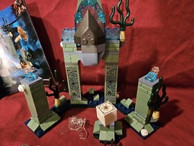 LEGO 76085 Battle of Atlantis - Aquaman DC Justice League 95% Complete w Manual 