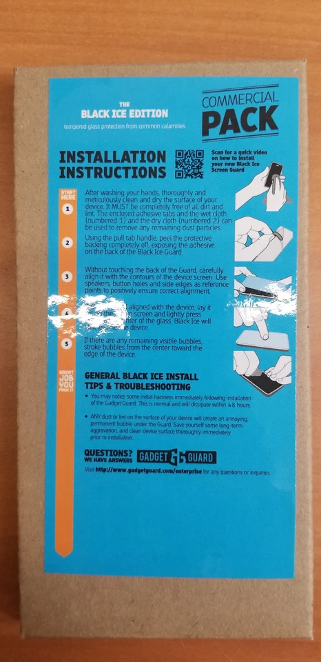 Screen Protector Sonim XP8 Anti-Reflective Tempered Glass Gadget Guard (10 Pack) - Image 3 of 3