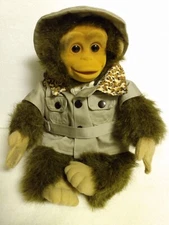 Vintage Hosung Safari Monkey Puppet 14"