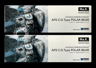 Ma.K Wave SF3D 1/20 AFS C.D. Type Polar Bear MK-06 Maschinen