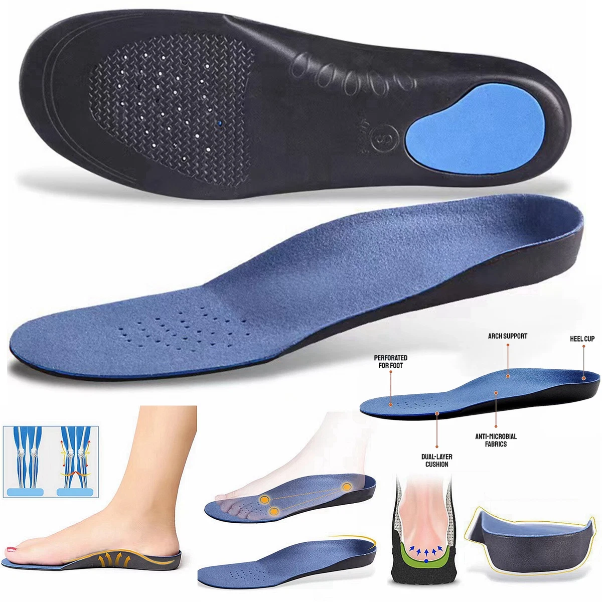 Sneaker insoles for cheap flat feet