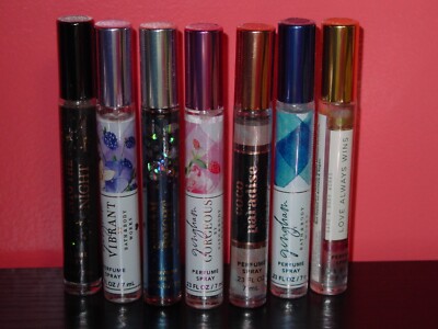 BATH & BODY WORKS WOMEN'S PERFUME SPRAY TRAVEL SIZE .23 OZ. **CHOOSE SCENT** NEW