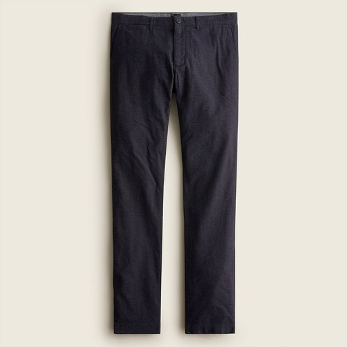 Brushed Twill Pants Dark Grey Navy 