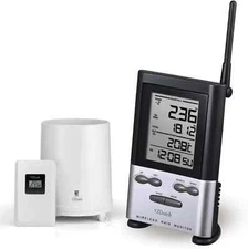 Wireless Rain Gauge Outdoor, Digital RGR126NY