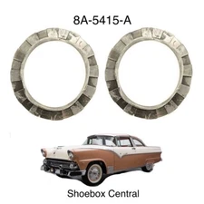 1955 1956 Ford Front Coil Spring Rubber Insulators - Pair