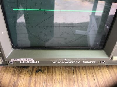 Leader Vector/Waveform Monitor 525Lines 5872 | eBay