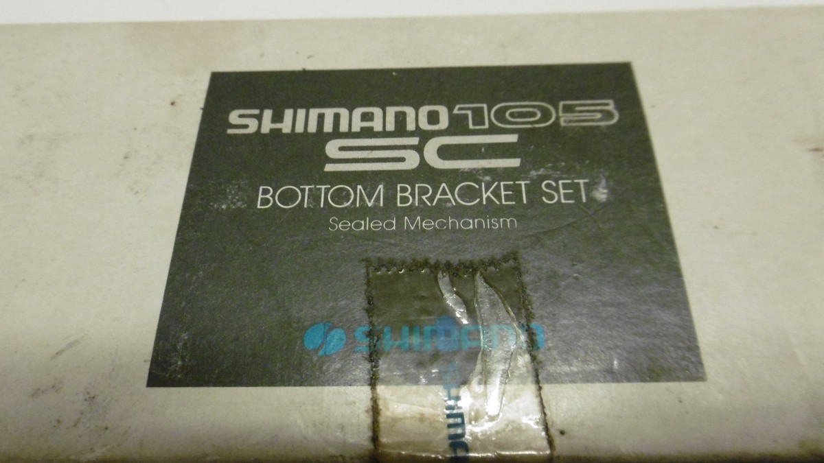 Boîtier De Pédalier Shimano BB-1055 105SC NOS Filetage Italien - 115mm - Japon