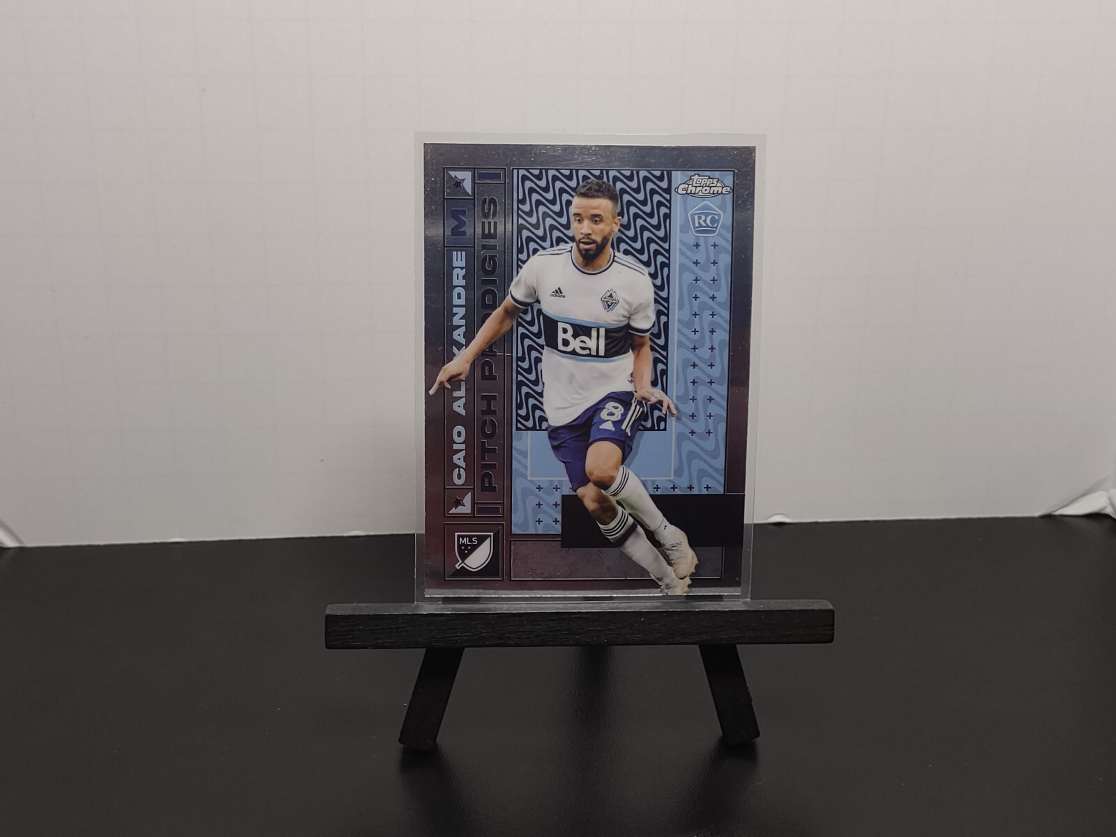 2022 Topps Chrome MLS CAIO ALEXANDRE RC PITCH PRODIGIES Vancouver Whitecaps FC
