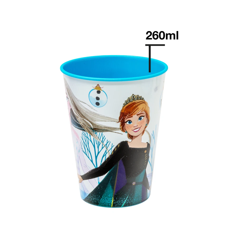 Kindergeschirr Set Frozen Kinder Geschirr Mädchen Geschirrset Kinderbesteck - Bild 4 von 4