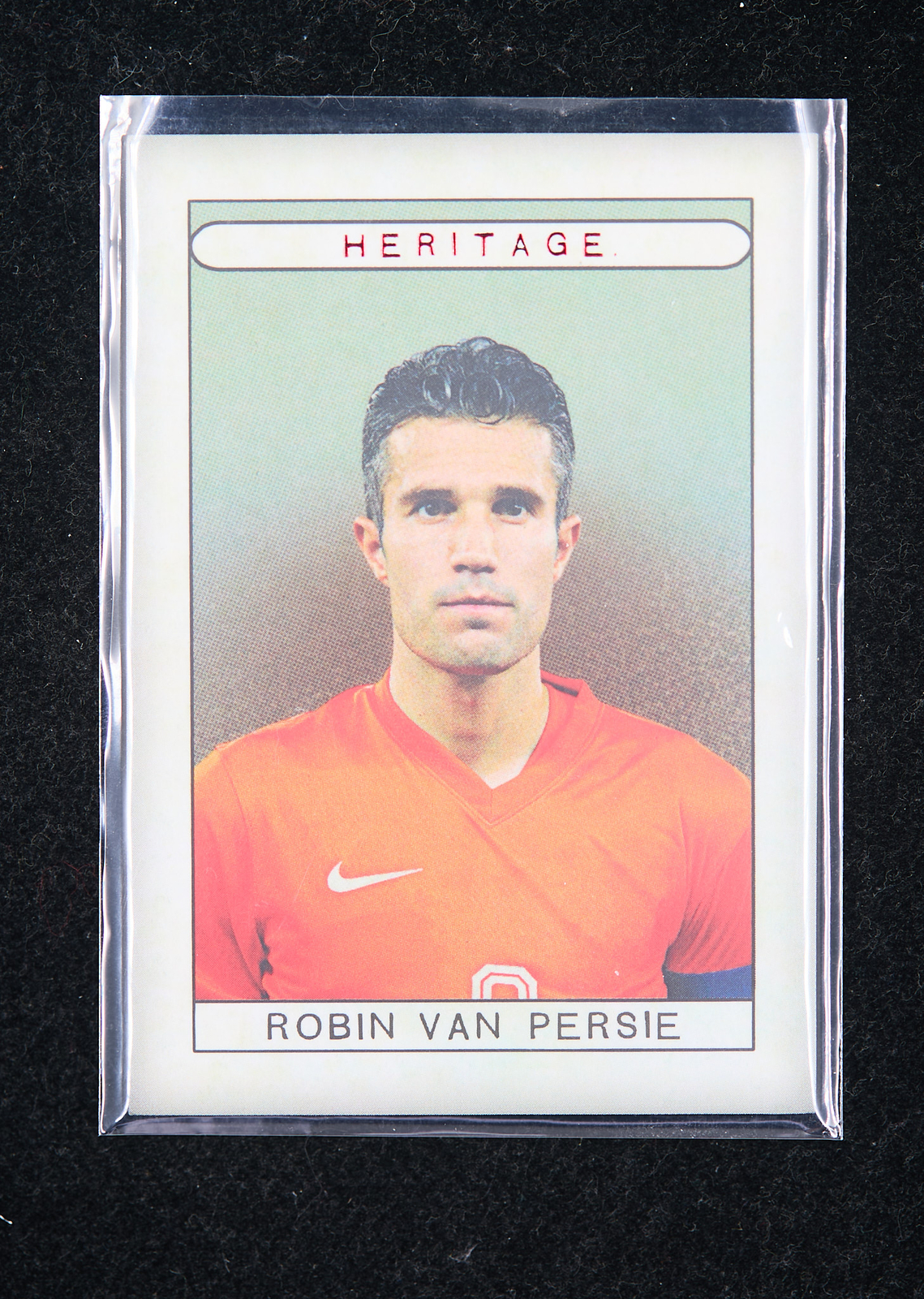 Robin Van Persie 2024 Futera Unique World Football Heritage Ruby 05/10 [lov2