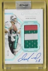 2023 Flawless Dan Marino Dolphins HOF On Card Auto/3 Color Patch 05/20