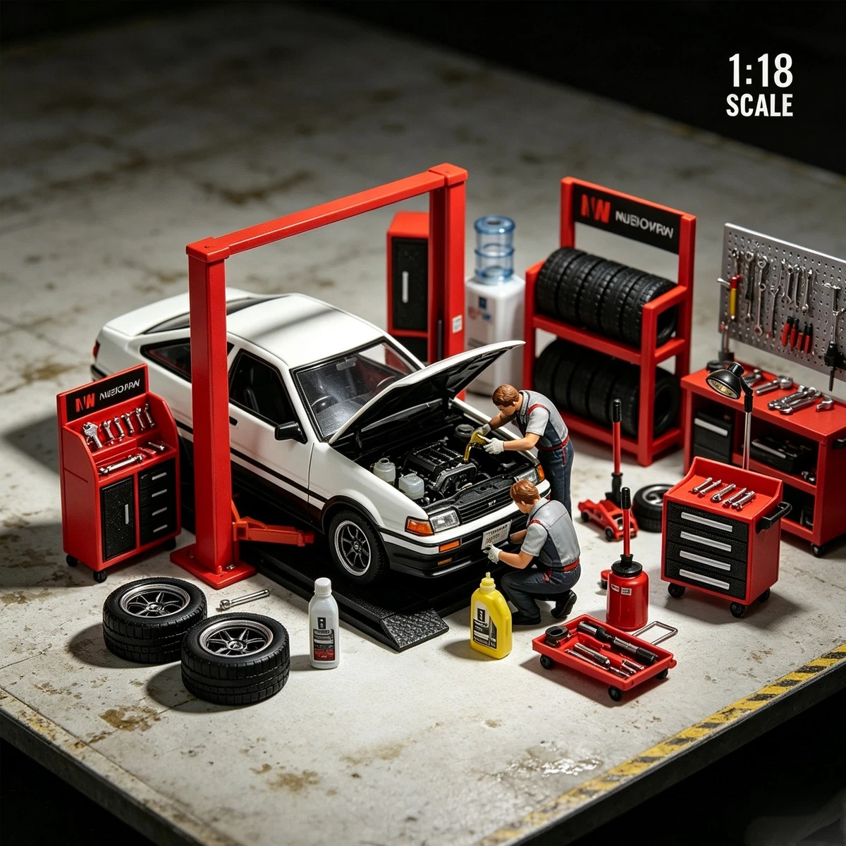 ミニカー GMP 1:18 BRE GARAGE ACCESSORY SET ミニカー GMP 1:18 BRE GARAGE ACCESSORY SET GMP 1:18 Scale Diecast