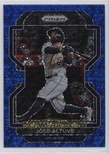 2022 Panini Prizm Tier II Blue Donut Circle Prizm 104/199 Jose Altuve #176 1my2