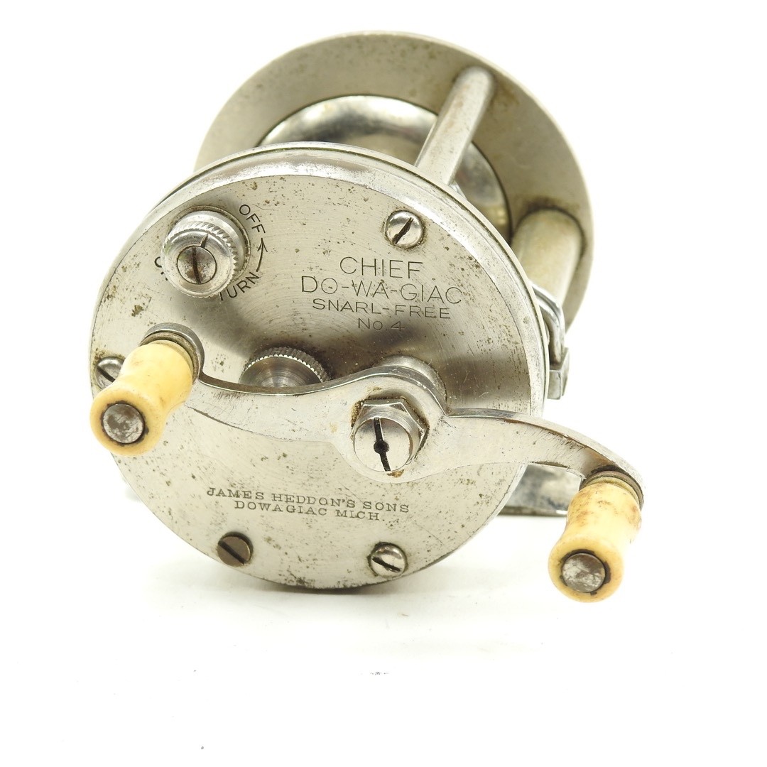 JAMES HEDDON'S SONS DOWAGIAC MICH 3-35 Vintage James Heddon's Sons