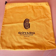 Luxury  Genuine Goyard Paris Draw String Dust Bag Only. Small