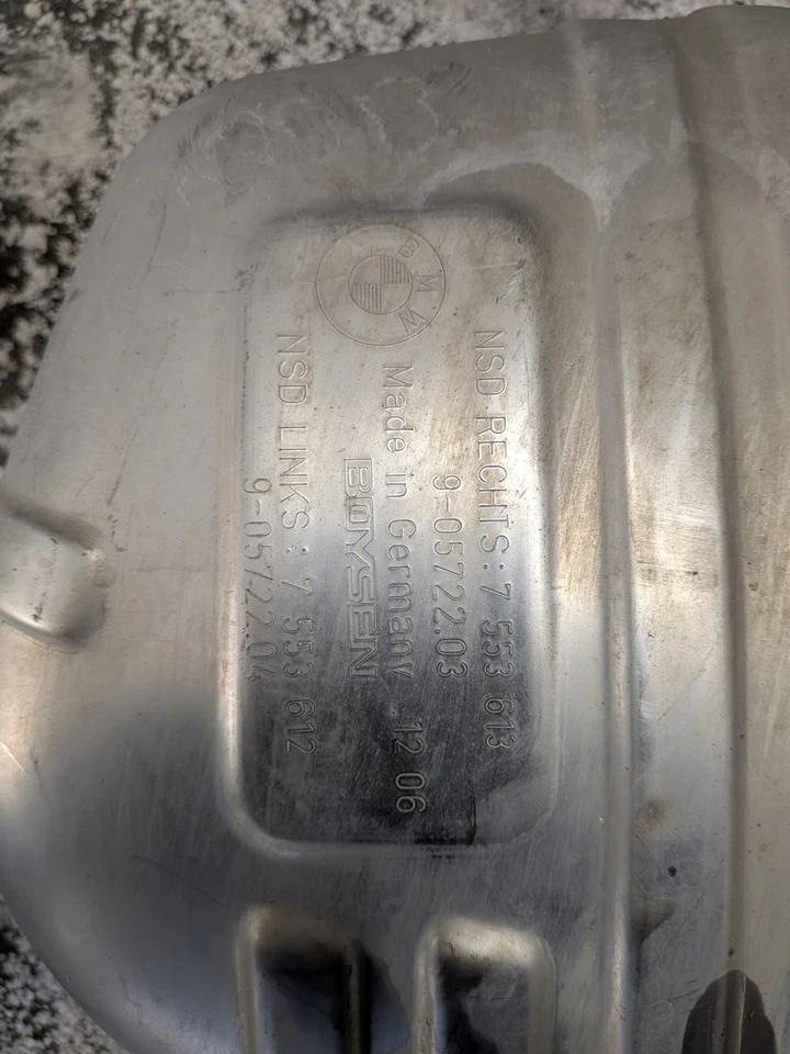 BMW E92 335is (N54) 2013 escape de rendimiento OEM Foto 3 de 4