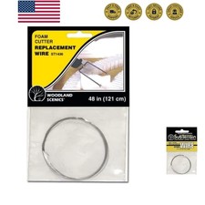 Replacement Wire for Hot Wire Foam Cutter, .010 Inch Dia.x 4' Long